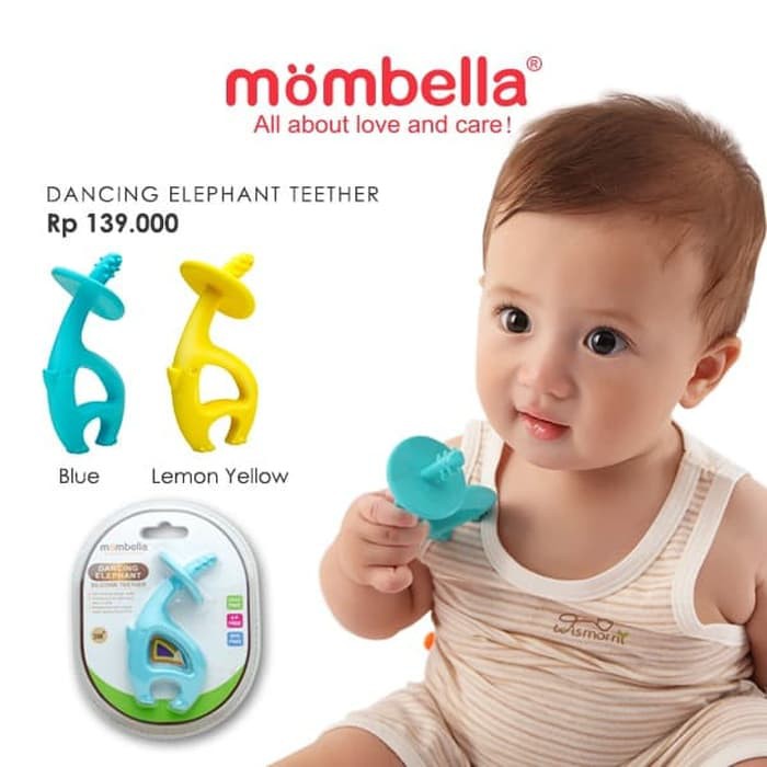 dancing elephant teether