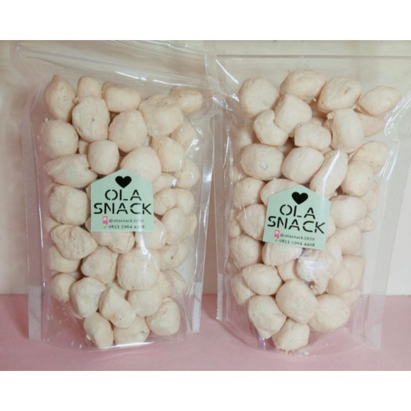 

100gr Bola ikan Tenggiri - ola snack medan - cemilan premium