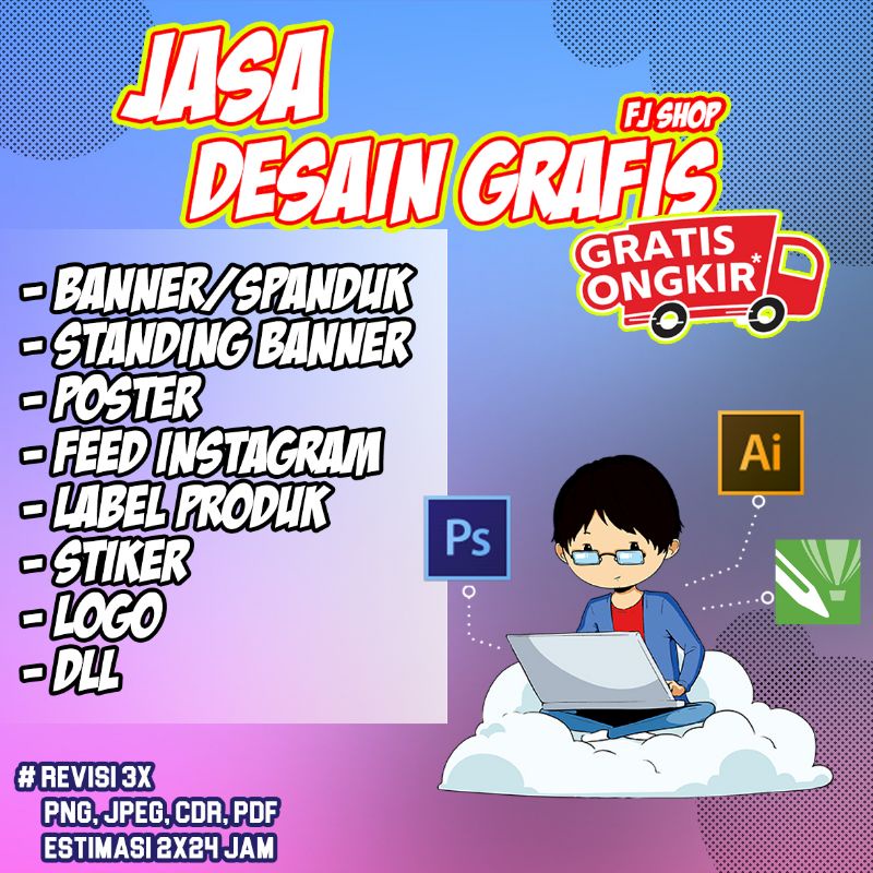 Jasa Desain Grafis | Banner Spanduk Poster