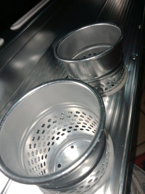 Rak Dinding Dapur Aluminium / Tempat Penyimpanan Alat Dapur Aluminium / Rak Alat Dapur V288