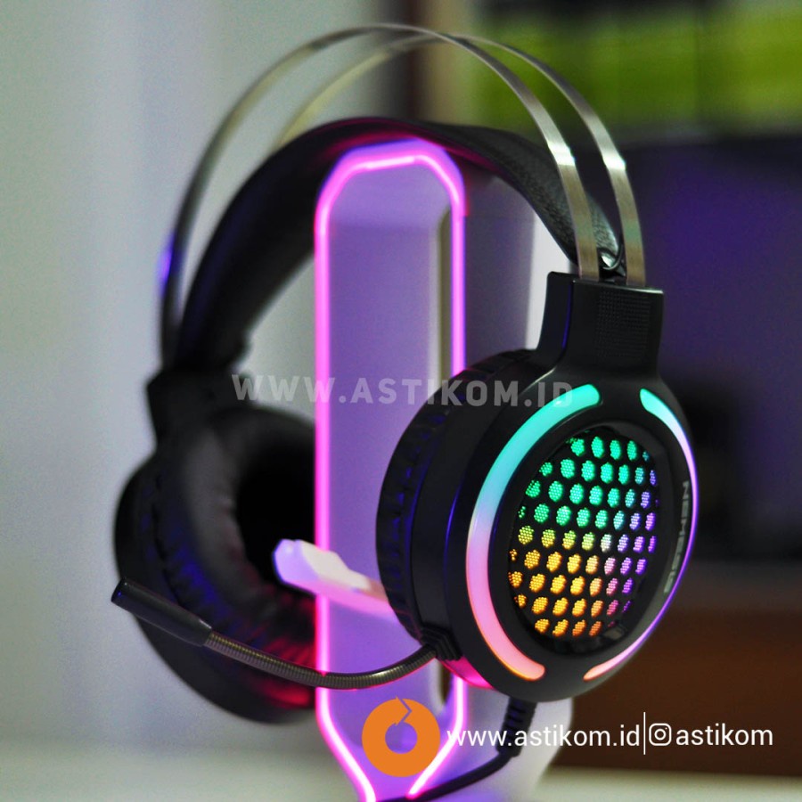 Headset Gaming NYK HSN-10 KNIGHT RGB | By Astikom