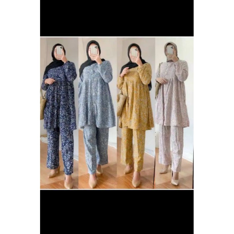 TENIA DAILY SET/ONE SET RAYON/PAJAMAS RAYON