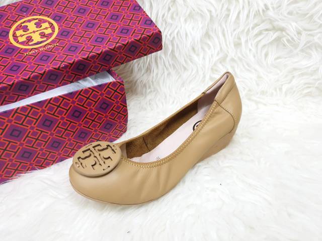 Tory burch wedges 4cm / sepatu tory