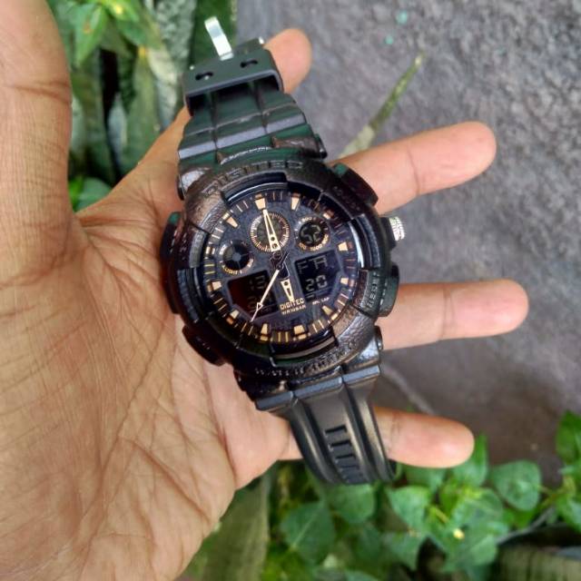 Jam tangan pria sporty digitec original rubber
