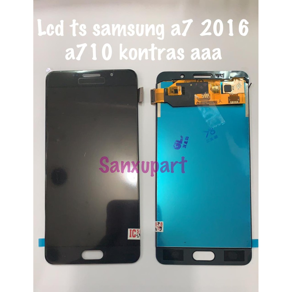 LCD TOUCHSCREEN SAMSUNG GALAXY A7 2016 A710 FULLSET