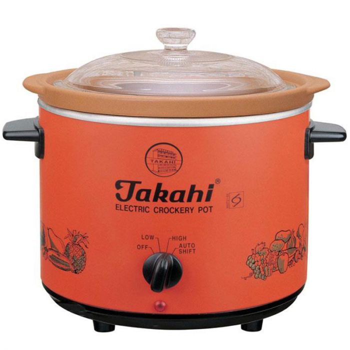 Takahi TK858 Electric Crockery Pot 1,2 Liter Slow Cooker