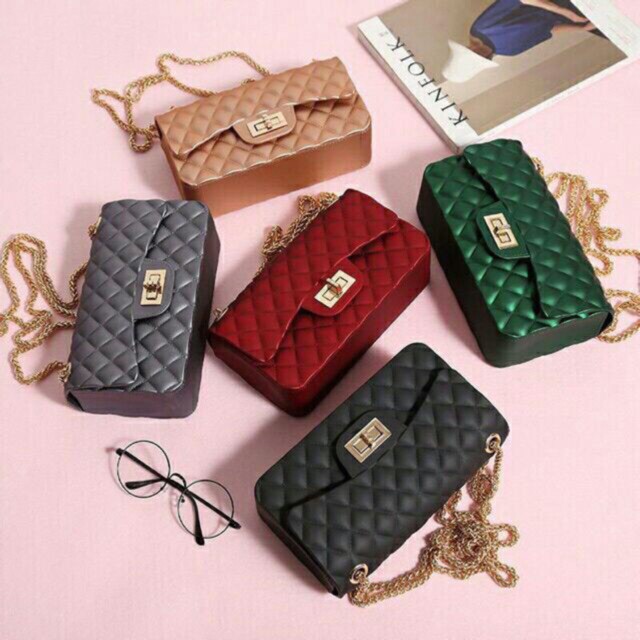 COD TAS JELLY MATTE SLING BAG WANITA UK MINI / TAS FASHION
