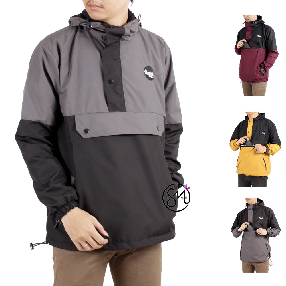 JAKET COUGLE PRIA COMBINASI ORIGINAL WANGKERS