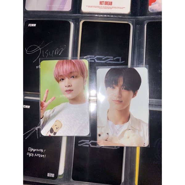 Photocard PC Jeno Boneka Bene SMstore SG22 pair Haechan slow acid