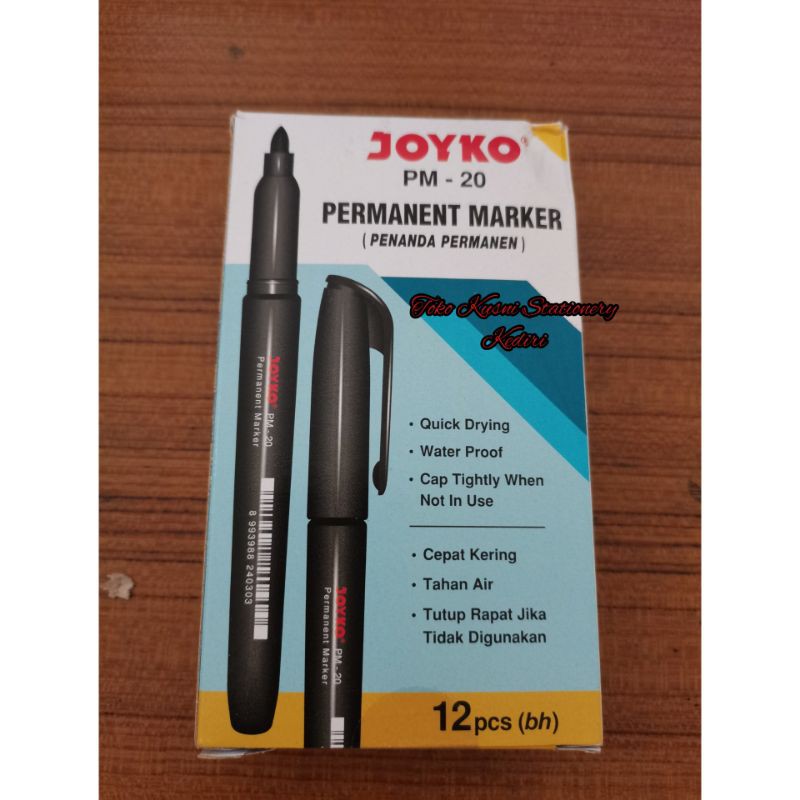 

Permanen Marker / Spidol Permanen Joyko PM 20