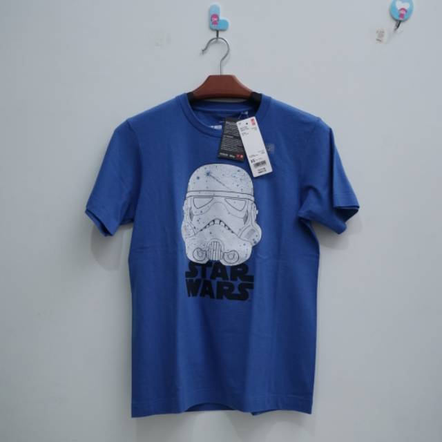 SALE Kaos Uniqlo Star Wars Edition Stormtrooper (Fashion Atasan Pria)