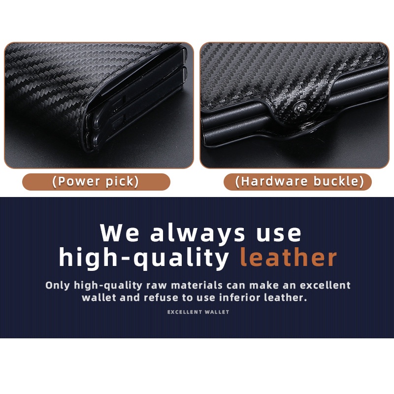 BAELLERRY K9172 Dompet Kartu Pria Bahan Kulit PU Leather Premium WATCHKITE WKOS