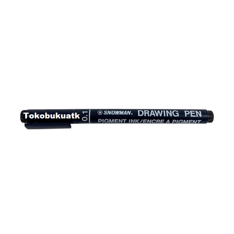 Pulpen Snowman Drawing Pen 0.1,Snowman 700 Drawing Pen 0.1