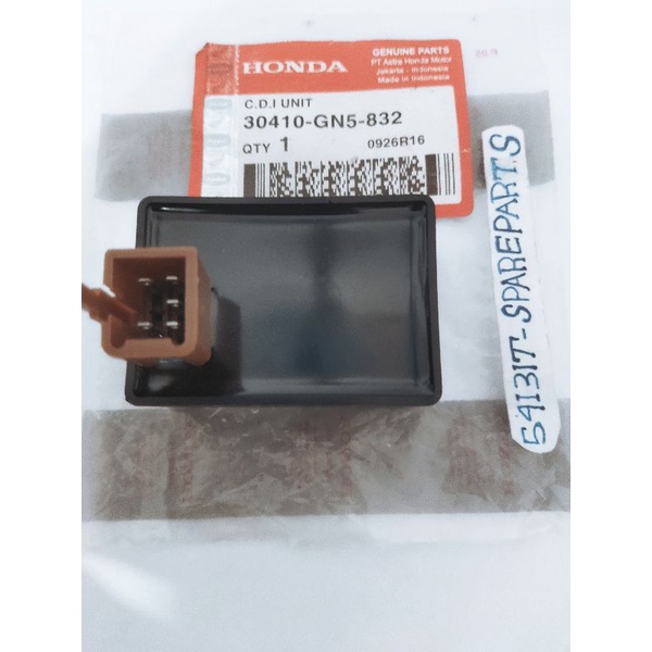 CDI HONDA SUPRA X LAMA. SUPRA FIT. GRAND. GN5 ASLI ORGIAL