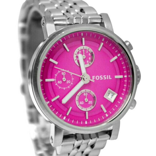 Jam Tangan Fossil Boyfriend Pink