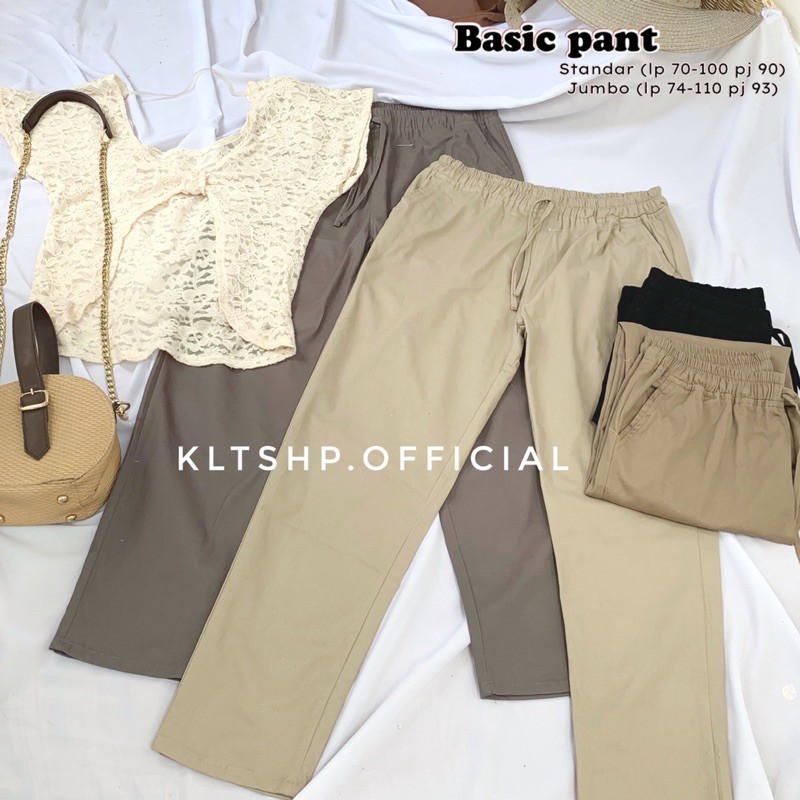 BASIC PANT // OFFICE PANT // CELANA STRETCH