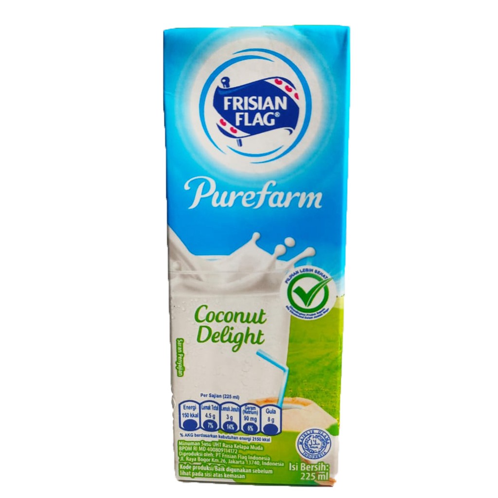 

FRISIAN FLAG PUREFARM COCONUT DELIGHT 225ML