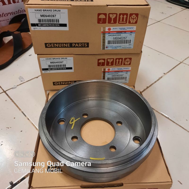 Tromol Rem Tangan Hand Brake Drum Mitsubishi Canter PS125HD ME640257 Original
