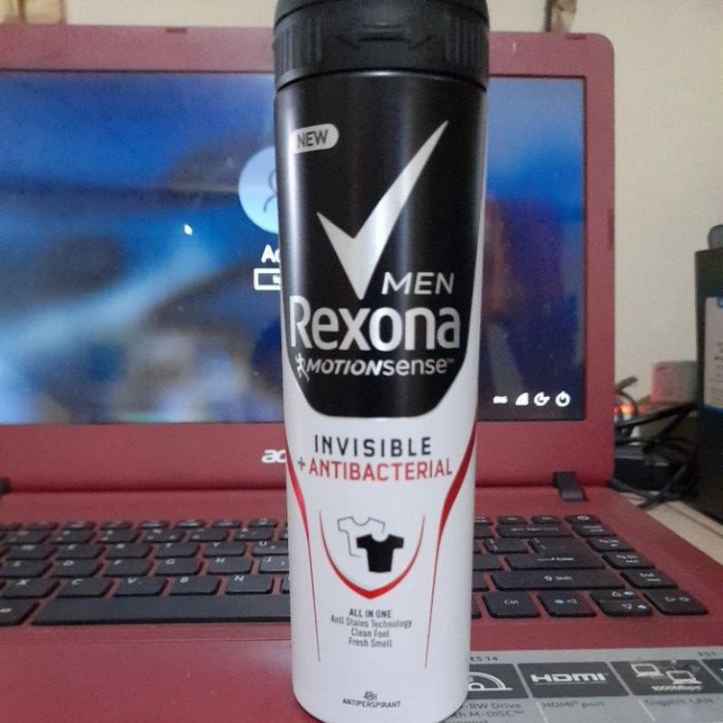 REXONA MEN Invisible + anti bacterial spray 150ml