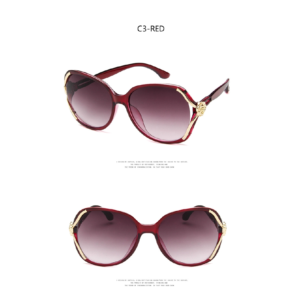 New European and American fashion personality versatile big frame sunglasses