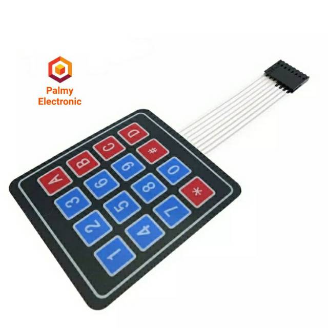 4 x 4 Membran switch keypad POM Mini
