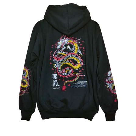 Pullover Hoodie Kuro Ryujin Unisex Pria Wanita Sweater Anime Cewe Cowok