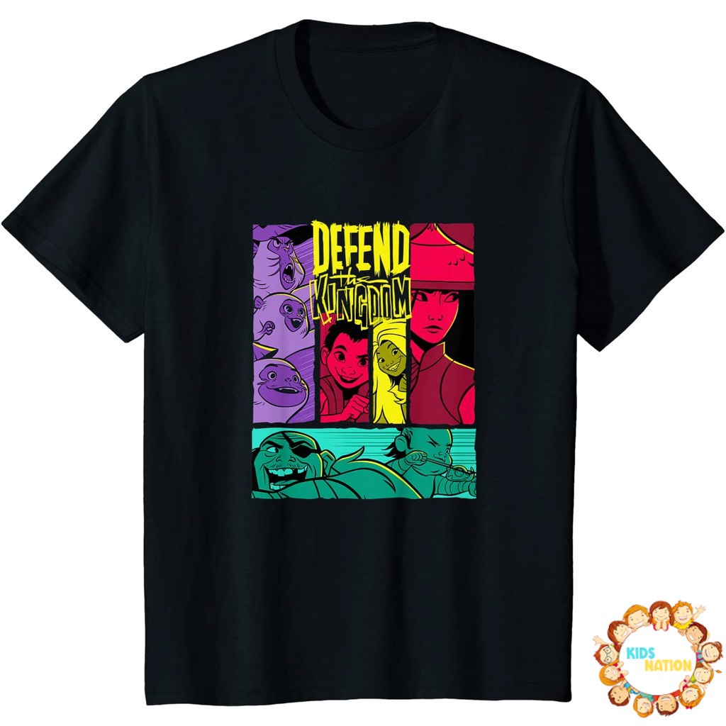 Baju anak Disney Raya And The Last Dragon Defend The Kingdom T-Shirt