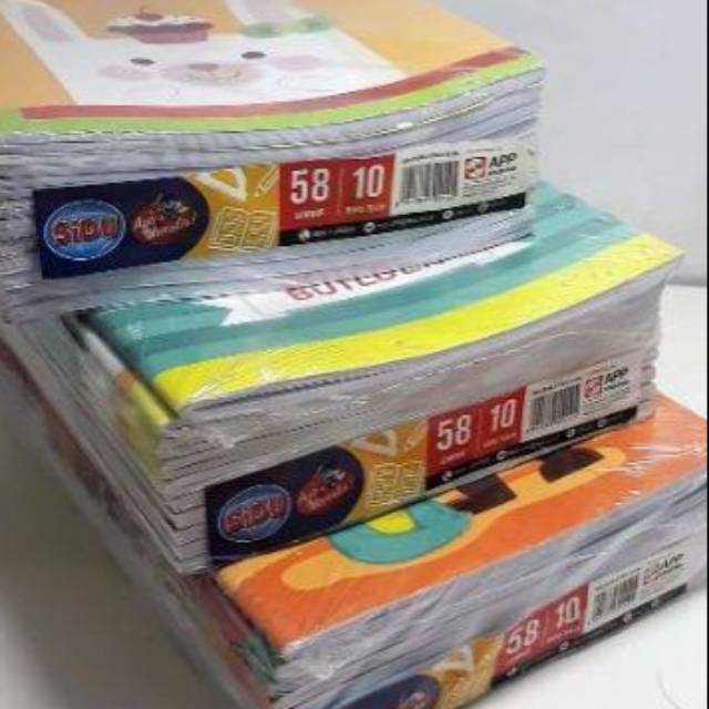 

Buku Tulis SIDU 58 Lembar per pack