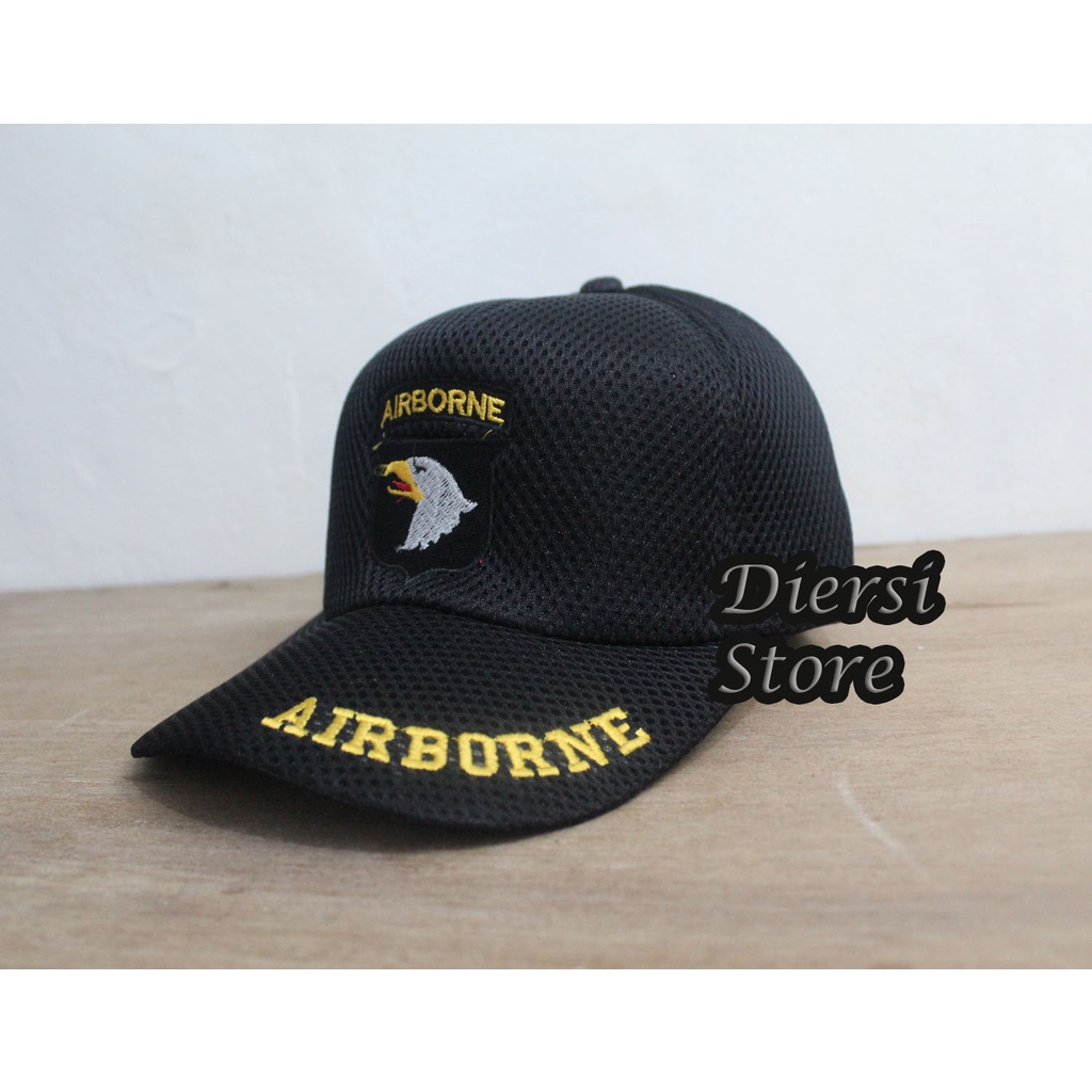 DIERSI STORE TOPI DOUBLE MESH BORDIR AIRBORNE