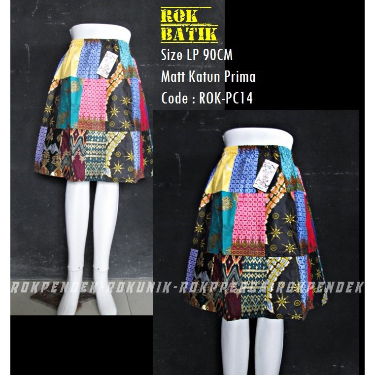 Rok batik PERCA