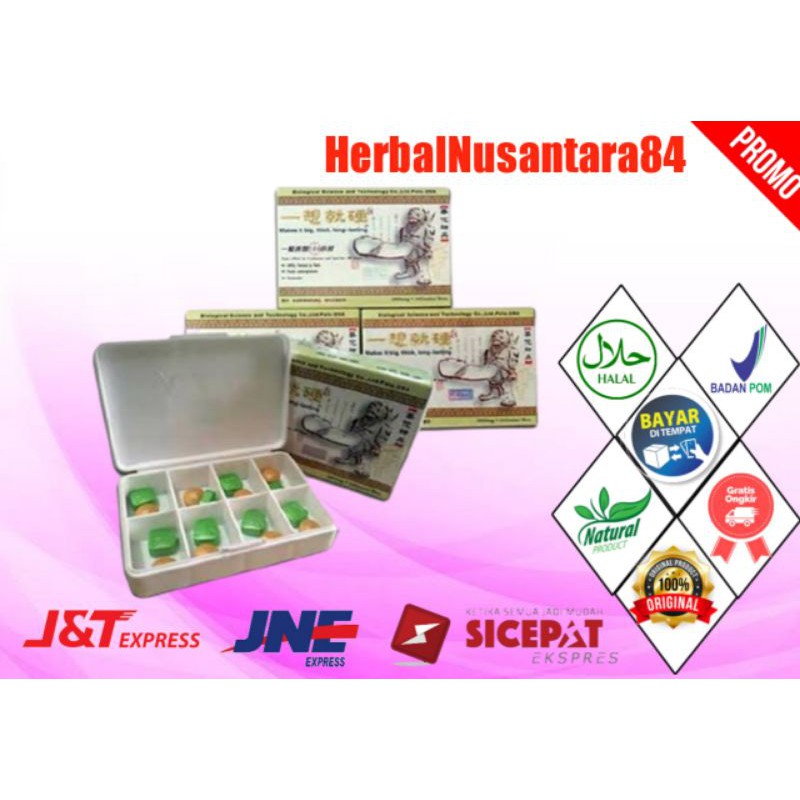 KLG USA ASLI ORIGINAL 48 PILL obat pembesar pria alami