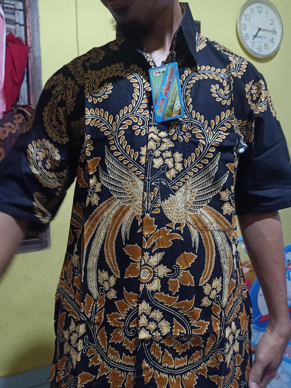 Maura Couple - Sania Ruffle Batik Couple Ori Ndoro Jowi Garansi Termurah Shopee - Batik Modern Solo