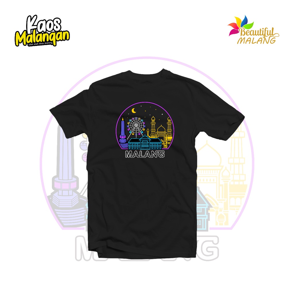 [ TERBARU ] KAOS KHAS MALANG / KAOS MALANGAN 027 - MALANG NIGHT
