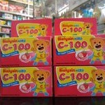 BIOLYSIN KIDS C-100 ISI 30 TABLET RASA STRAWBERRY