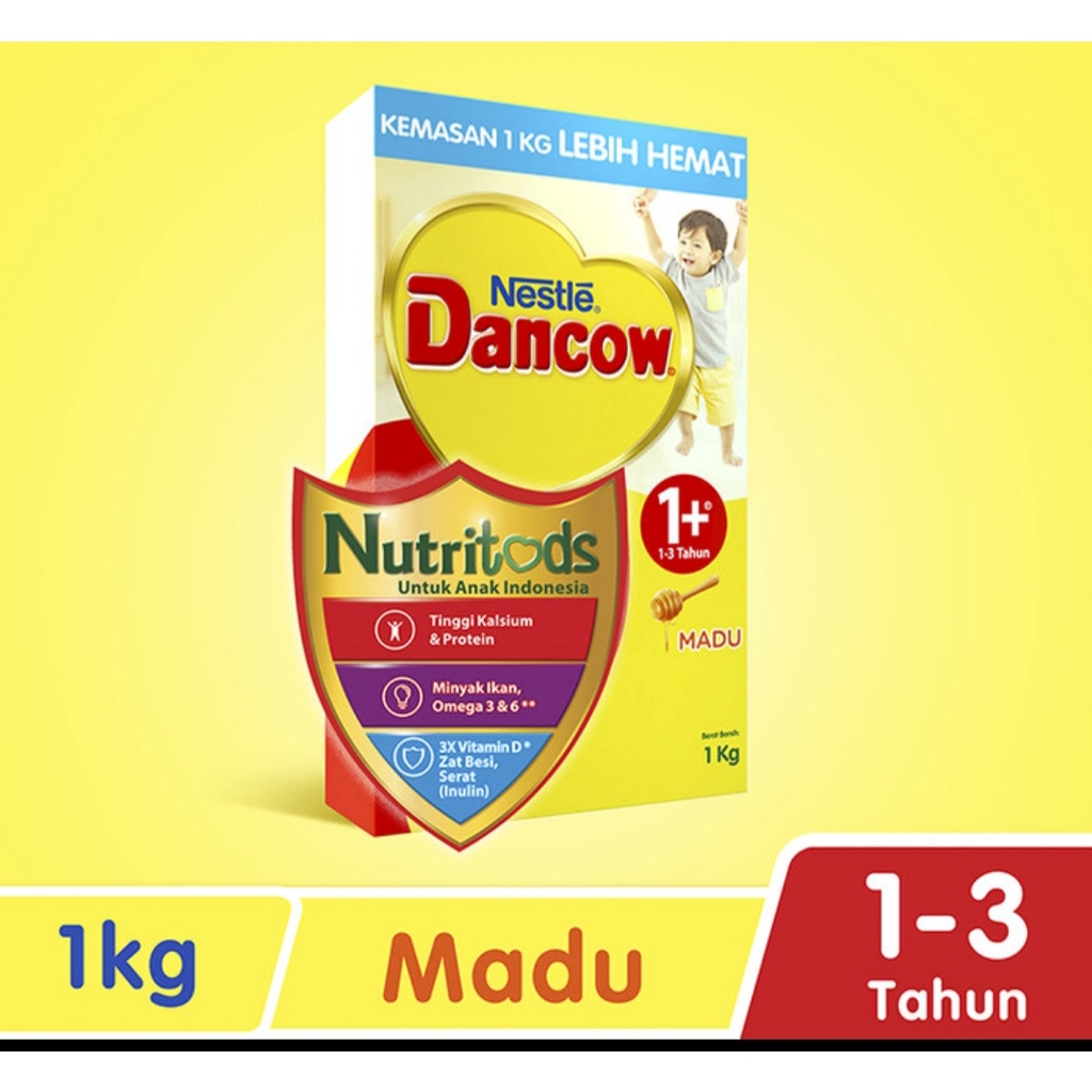 

Dancow 1+ Vanila / Madu 1000gr / Toko Susu Lengkap Murah