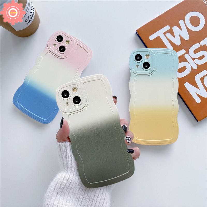 Soft TPU Case VIVO Y36 Y22 V20 V21 V23E Y75 Y55 T1 Y35 Y21 Y12 Y20 Y15s Y16 Y12i Y21s Y15A Y21A Y1s Y15 Y91 Y30 Y12s Y11 Y21T Y50 Y17 Y91C Y93 Y30i Soft Case Gradasi Warna-Warni