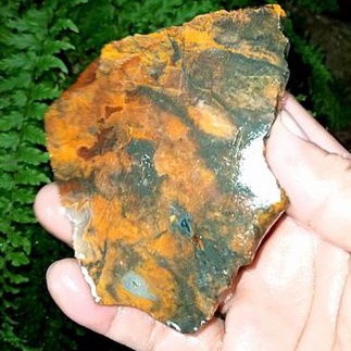 batu akik bahan galih/badar asem(073)