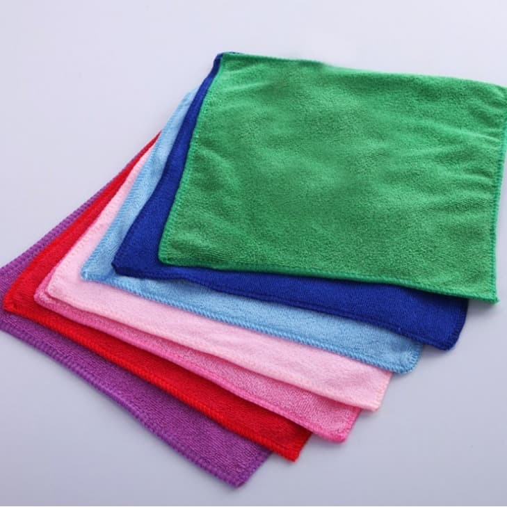 #Promo Terbatas - Kain Lap Microfiber poles wax coating 30x30cm | Murah Berkualitas