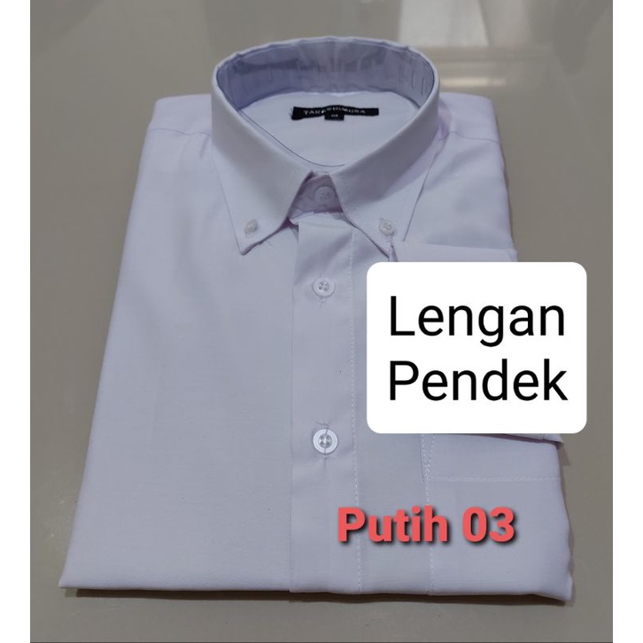 Kemeja Polos Lengan Pendek M L XL XXL XXXL 2XL 3XL - Kemeja Pendek Polos