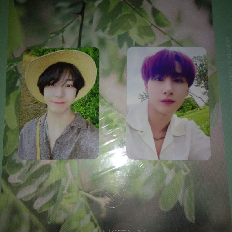 [BOOKED] Monsta X photocard Xiesta Hyungwon & I.M
