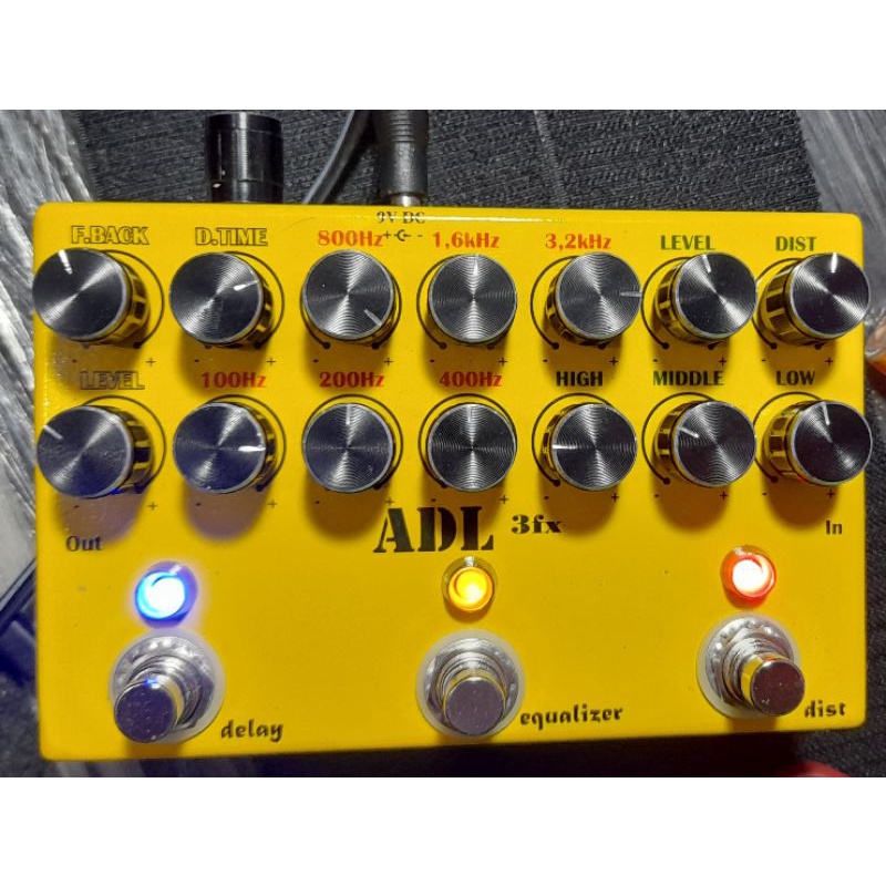 Efek Gitar Murah Garansi Distorsi Equalizer Delay
