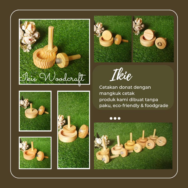 IKIE Cetakan Donat Set