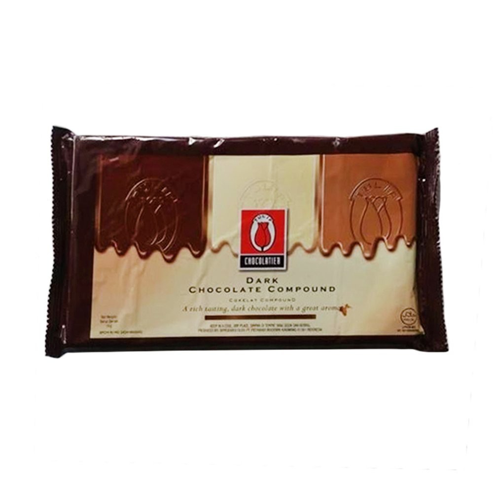 Coklat Dark Tulip Compund 1kg | Shopee Indonesia