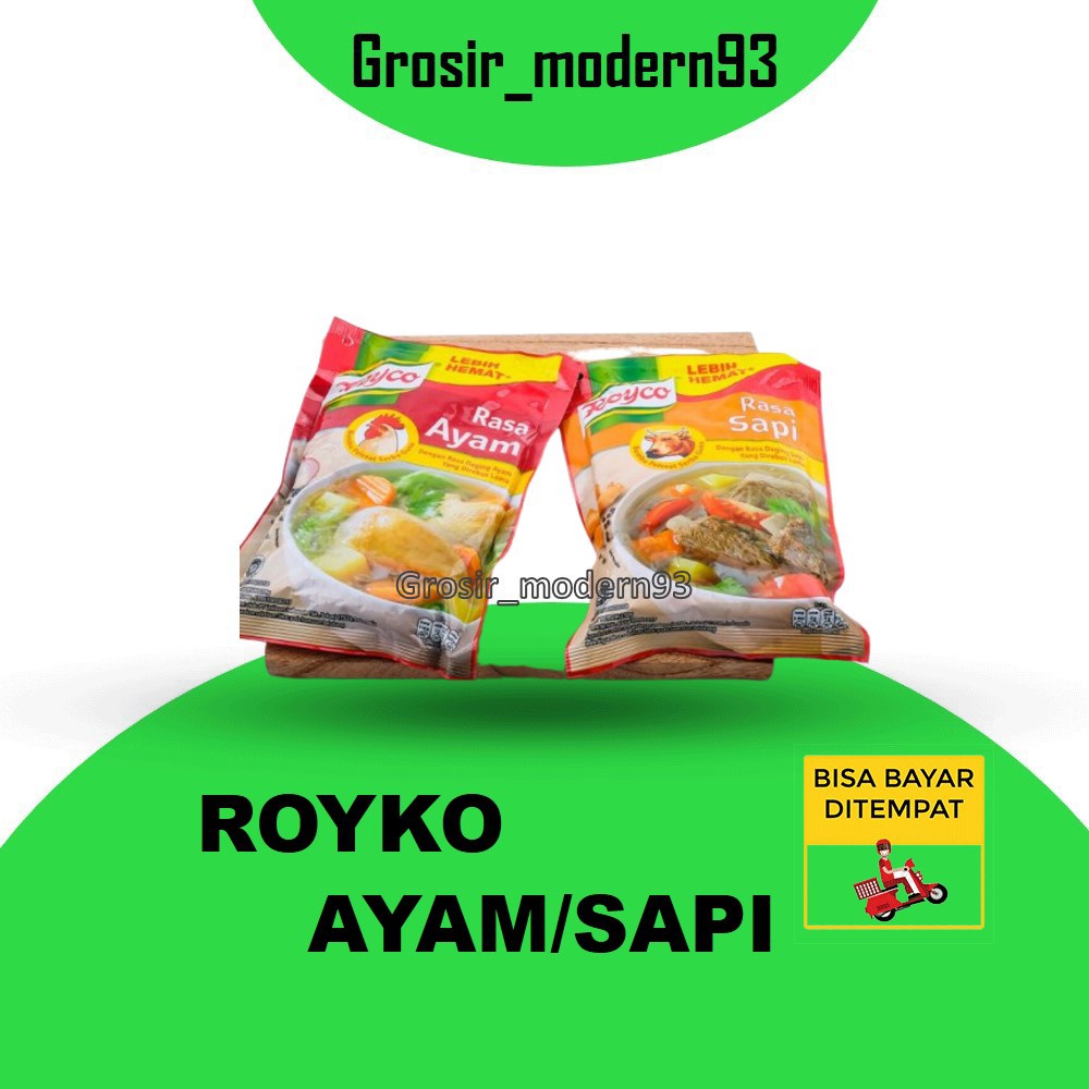 

ROYKO AYAM DAN SAPI KEMASAN 230gram
