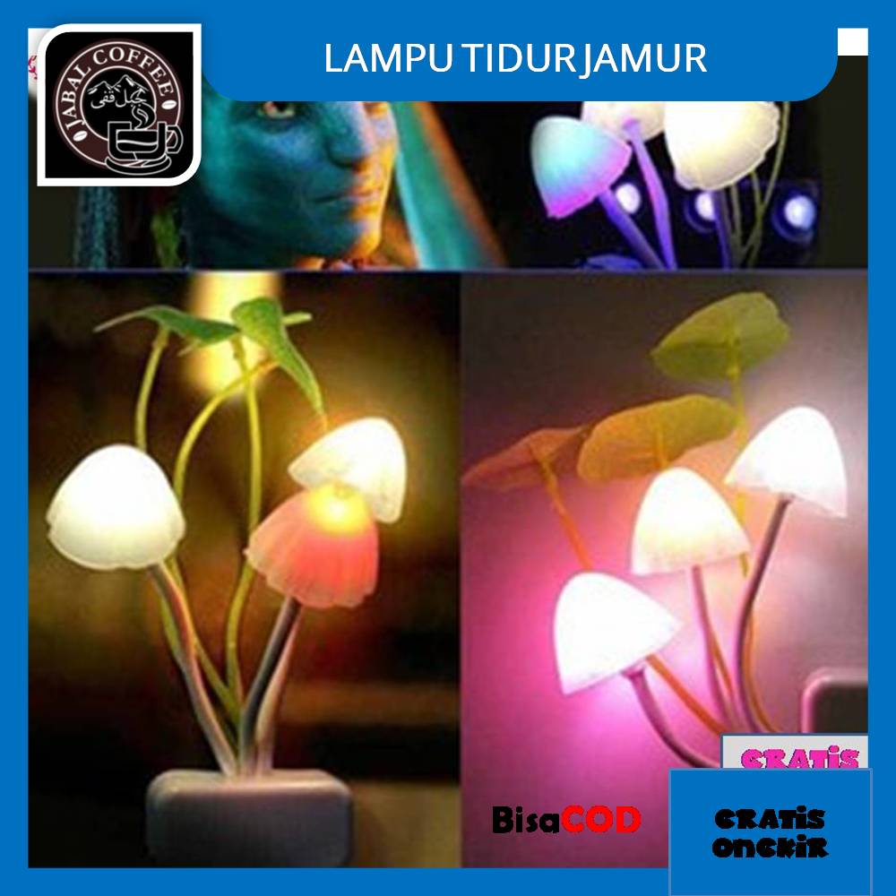 Lampu Tidur Jamur Avatar / Mushroom Lamp Sensor LED / Lampu Tidur Jamur 07