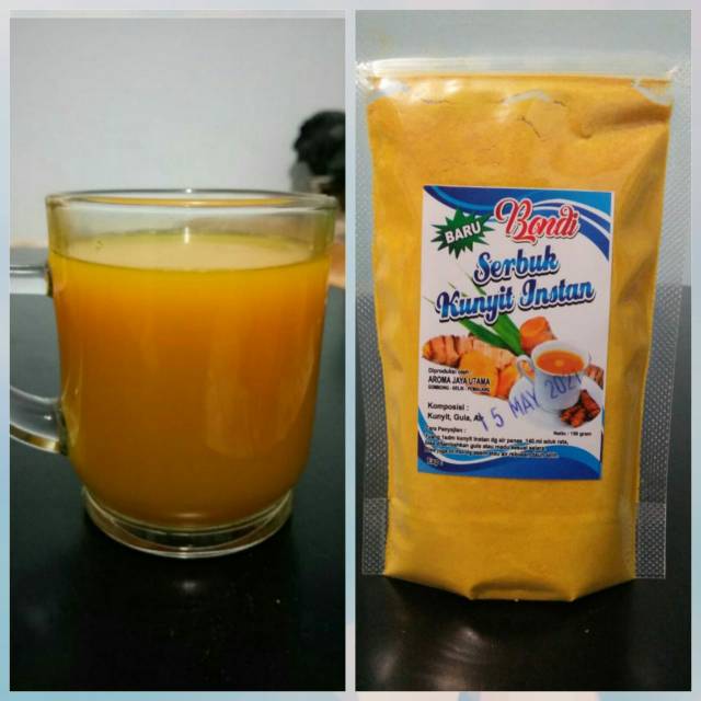 

Serbuk kunyit instan 150 gram