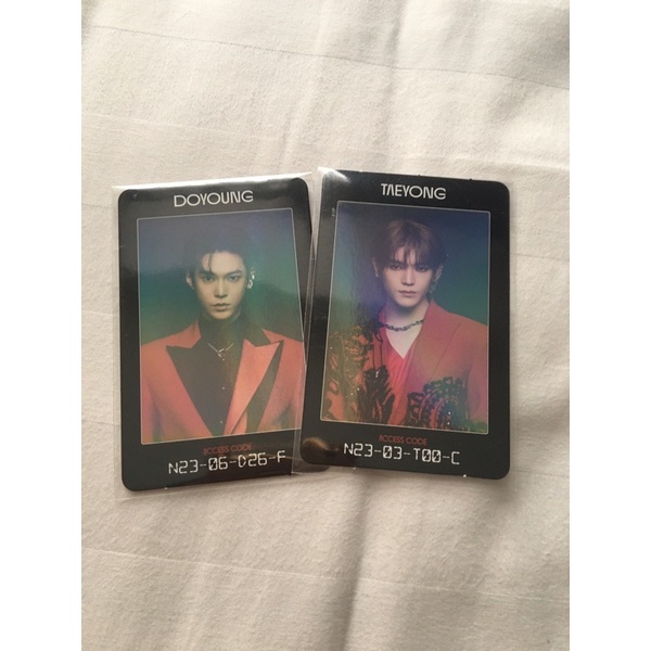 AC ACCESS CARD ARRIVAL TAEYONG DOYOUNG NCT 2020 NCT 127