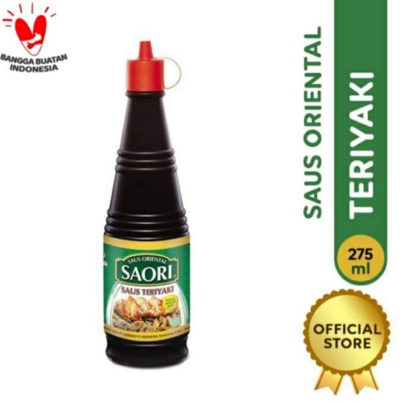 

AJINOMOTO SAORI SAUS TERIYAKI 275 ML ORIGINAL