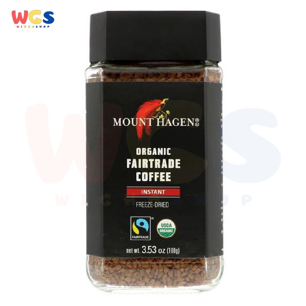 Mount Hagen Organic Fairtrade Coffee Instant 100 gr