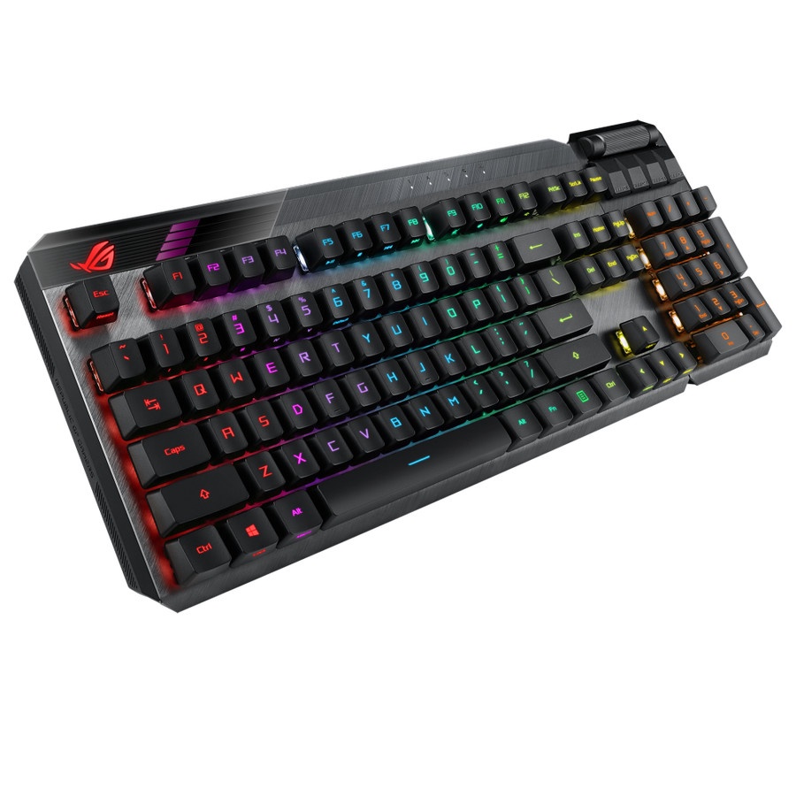 Asus ROG Claymore II - RGB Mechanical Elite Gaming Keyboard (ROG RX Switch RX Red/ROG RX Switch RX Blue)